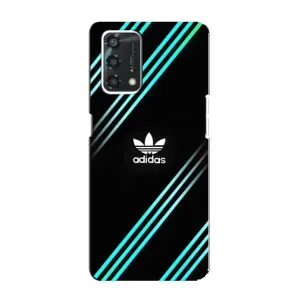 Чехлы Адидас для Oppo A95 (AlphaPrint) (Адидас с полосами)