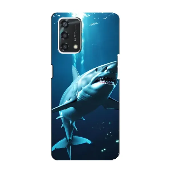 Чехол с принтом «Акула под водой» для OPPO A95