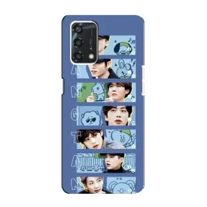 Чехлы BTS для Oppo A95 (AlphaPrint) (Bangtan)