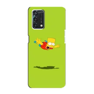 Чjхол з Сімпсонами для Oppo A95 (VPrint) (Барт Сімпсон)