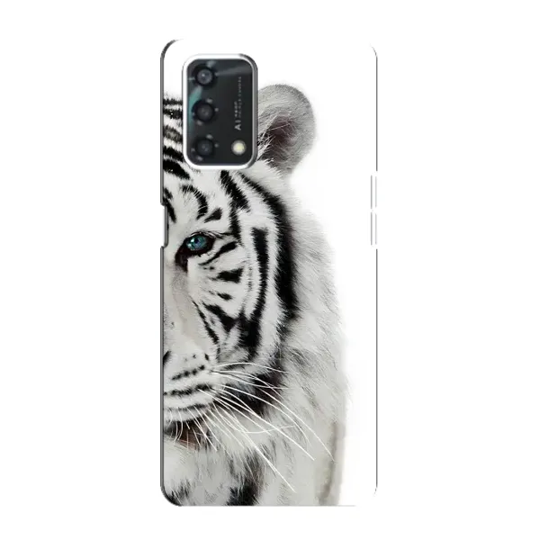 Чехол с принтом «Белый Тигр» для OPPO A95
