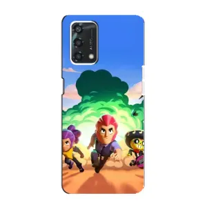 Чехол для Oppo A95 Бравл Старс (VPrint) (Бравел Старс)