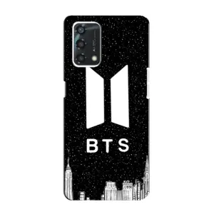 Чехлы BTS для Oppo A95 (AlphaPrint) (БТС Лого)