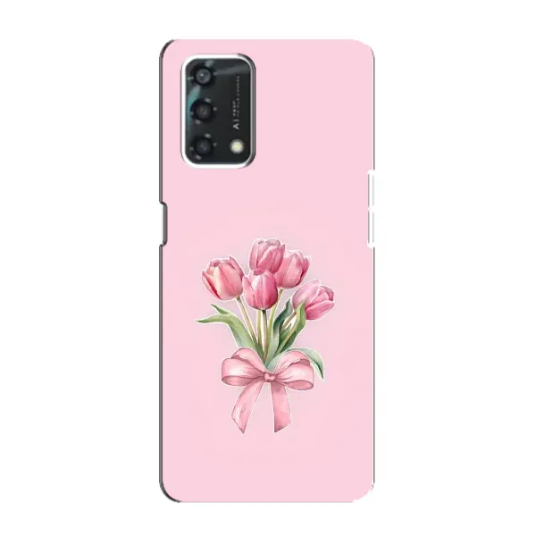 Чехол с принтом «Букет цветов» для OPPO A95