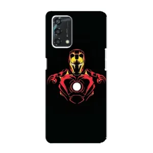 Чехлы с героями Марвел Oppo A95 (VPrint) (Человек железный)