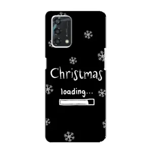 Різдвяні, Святкові Чохли для Оппо А95 (Christmas loading)