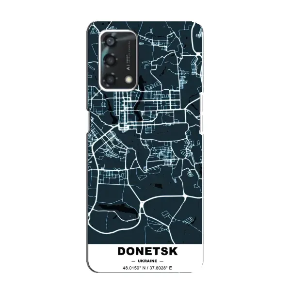 Чехол с принтом «Донецк» для OPPO A95