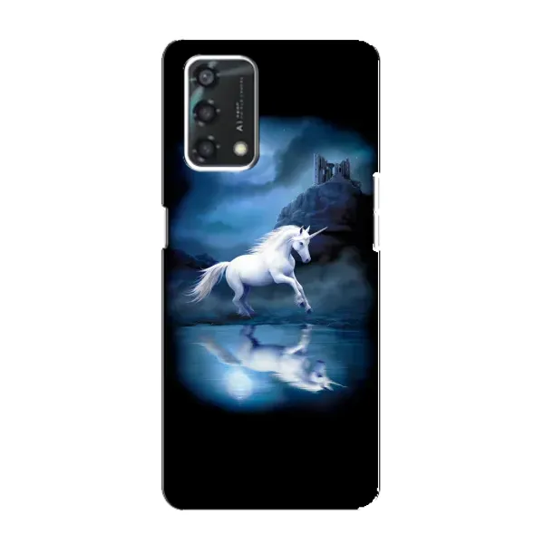 Чехол с принтом «Единорог» для OPPO A95 Чехол с принтом «Единорог» для OPPO A95