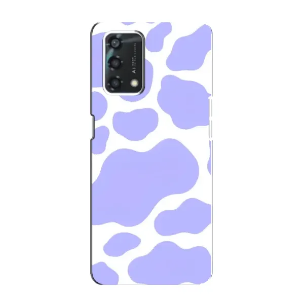 Чехол с принтом «Фиолетова Буренка» для OPPO A95