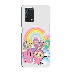 Чохол з Лабубу на Oppo A95 (Фон Лабубу)