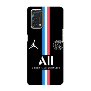 Чохли PSG для Oppo A95 (AlphaPrint) (футболка ПСЖ)