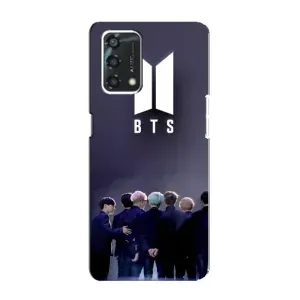 Чехлы BTS для Oppo A95 (AlphaPrint) (Группа BTS)