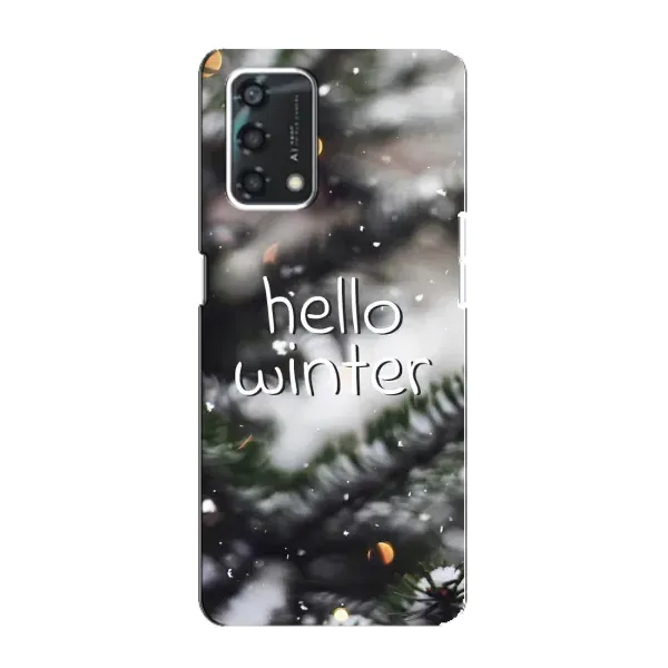 Чехол с принтом «Hello winter» для OPPO A95