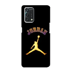 Чехлы для Oppo A95 - с картинкой JORDAN (AlphaPrint) (Jordan Gold)