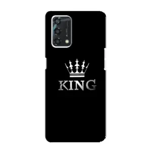 Чохол з Короною Оппо А95 - (AlphaPrint) (KING)