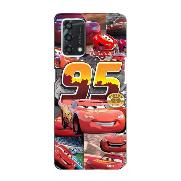 Чехол с принтом «Коллаж Молния Маквин» для OPPO A95