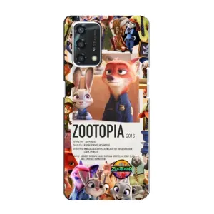 Чохол Зоотрополіс на Oppo A95 (Постер Зоотрополіс)