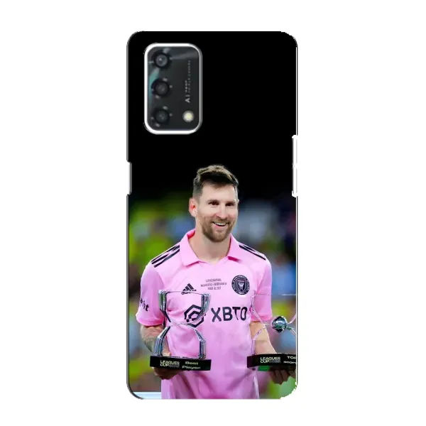 Чехол с принтом «Кубки Месси» для OPPO A95