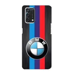 Чохол для Оппо А95 - з принтом БМВ (AlphaPrint) (Лого BMW)