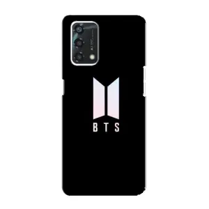 Чехлы BTS для Oppo A95 (AlphaPrint) (Лого BTS)
