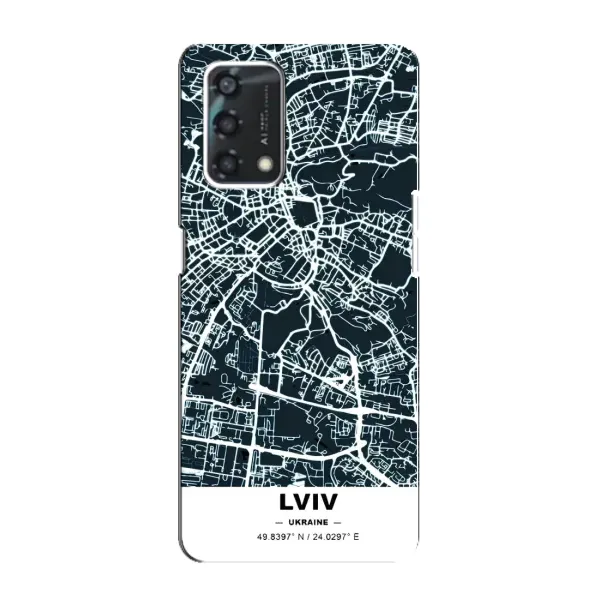 Чехол с принтом «Львов» для OPPO A95