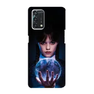 Чохол з дизайном Венздей 2 на Oppo A95 (Магічна сфера Венздей)