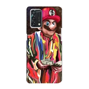 Бренднові Чохли для Oppo A95 - (PREMIUMPrint) (Mario LV)