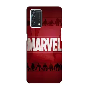 Чехол МАРВЕЛ для Оппо А95 (AlphaPrint) (MARVEL)
