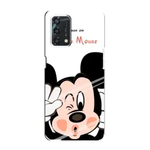 Эксклюзивный чехол для Oppo A95 (AlphaPrint - Мультяшные)
