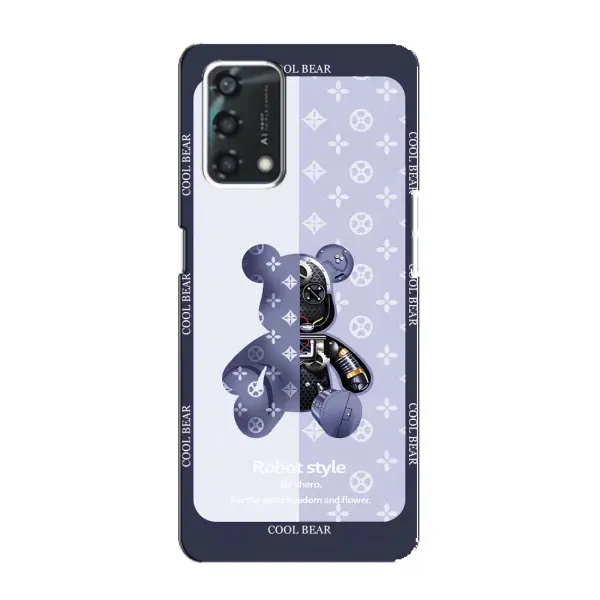 Чехол с принтом «Медвежонок LV» для OPPO A95 Чехол с принтом «Медвежонок LV» для OPPO A95