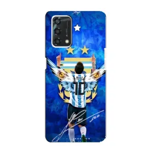 Чехлы Месси для Oppo A95 (AlphaPrint) (Месси Аргентина)