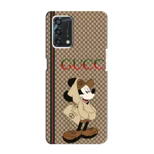 Чехлы ГУЧЧИ для Оппо А95 (AlphaPrint) (Mickey GUCCI)