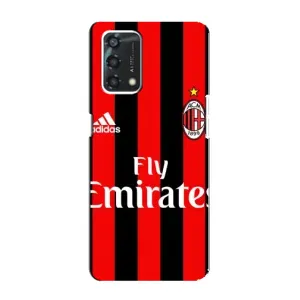 Чохли для Oppo A95 (VPrint) - Футбольні клуби (Milan)