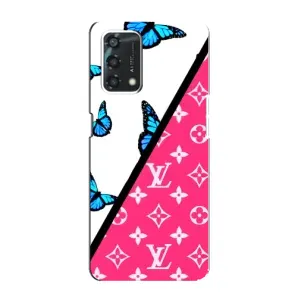 Бренднові Чохли для Oppo A95 - (PREMIUMPrint) (Мода LV)