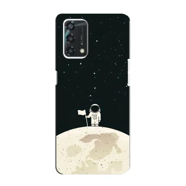 Чехол с принтом «На луне» для OPPO A95 Чехол с принтом «На луне» для OPPO A95