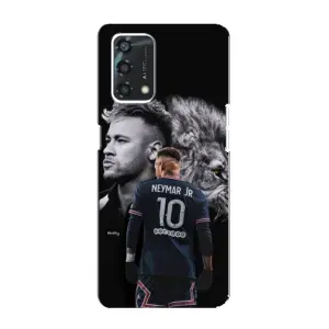 Чехол Неймар для Oppo A95 (AlphaPrint) (Неймар Лев)