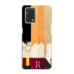 Чехлы с Гарри Поттером для Oppo A95 (AlphaPrint) (обложка Гарри Поттера)