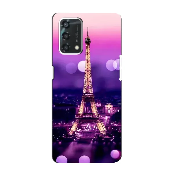 Чехол с принтом «Париж Башня» для OPPO A95