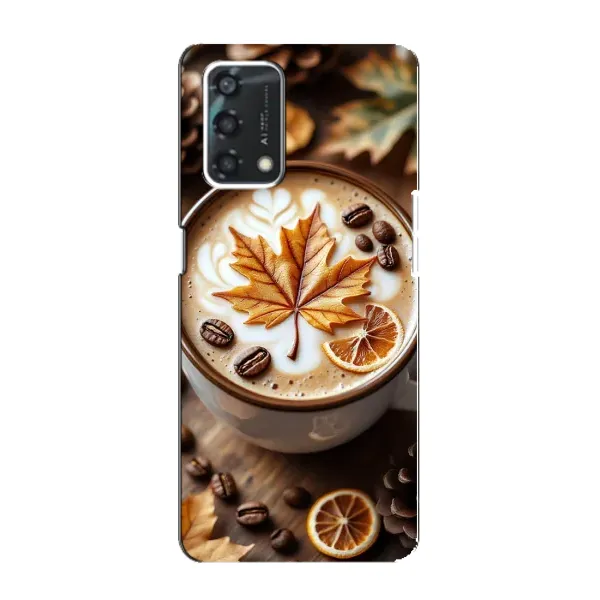 Чехол с принтом «Пряный кофе» для OPPO A95 Чехол с принтом «Пряный кофе» для OPPO A95