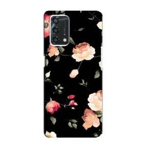 Чехлы с Цветами для Oppo A95 (VPrint) (Розочки)