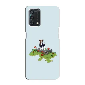 Чохли з картинкою собаки Патрон для Oppo A95 (AlphaPrint) (Сапер Пес)