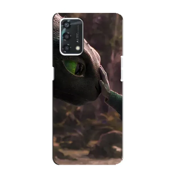 Чохол з принтом «Сцена з драконом» для OPPO A95
