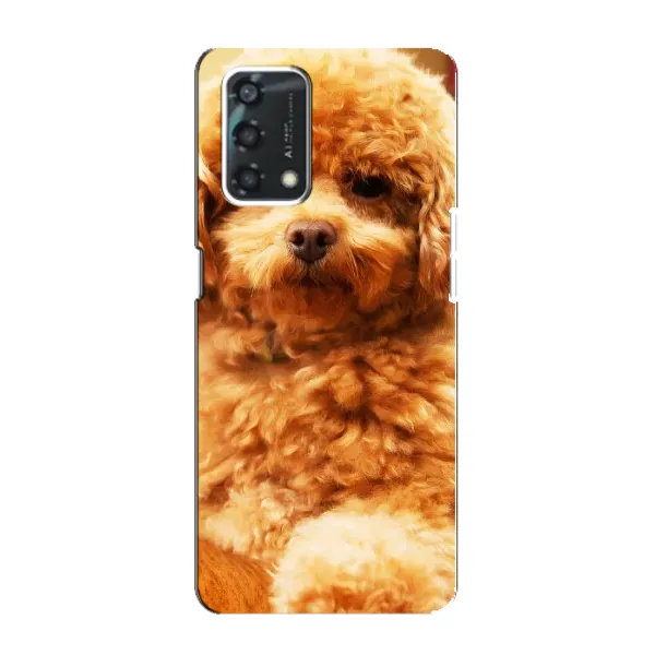 Чехол с принтом «Щенок Бишон» для OPPO A95
