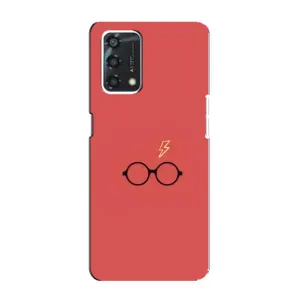 Чехлы с Гарри Поттером для Oppo A95 (AlphaPrint) (шрам и очки)