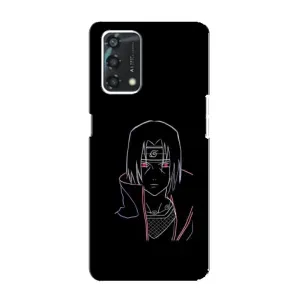 Чохли на тему: Ітачи Учіха для Oppo A95 (AlphaPrint) (силует Ітачі)