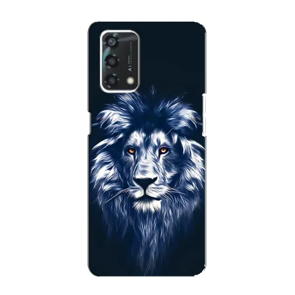 Чехол с принтом «Синий Лев» для OPPO A95
