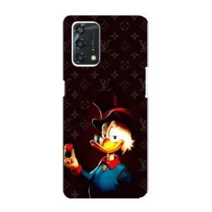 Чехли для Oppo A95 - Скрудж МакДак Louis Vuitton (PREMIUMPrint) (Скрудж з ботліантом)