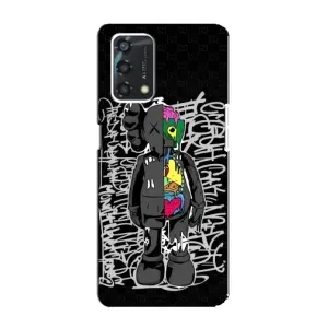 Чохли для Oppo A95 - Bearbrick Louis Vuitton (PREMIUMPrint) (Стиль Bearbrick)