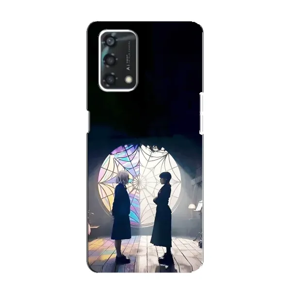 Чехол с принтом «Уэнздей и Инид» для OPPO A95