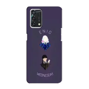 Чохли Венсдей на Oppo A95 Уенсдей (AlphaPrint) (Венздей і подруга)